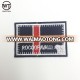 custom iron on embroidery felt flag patches wholesale