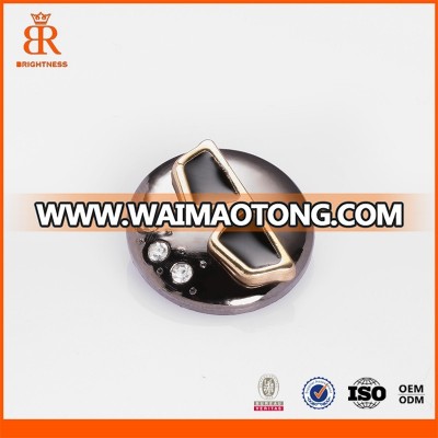 Factory-made Embossed 3D Snap Buttons Metal Four Part Buttons Metal Combined Buttons