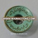 17mm painting hollow brass metal denim jeans shank button