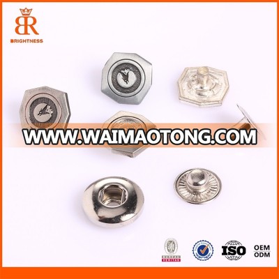 Diamond Zinc Ally Snap Button Metal Combined Four Part Buttons Metal Press Buttons