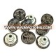 Metal buttons, with custom design, rhinestone buttons embossed button