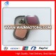 YX1156 Fashion Metal Square Cover Buttons for Coat