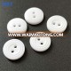 White garment accessories 2 2-holes children buttons