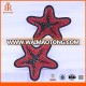 New product with high quality sew-on embroidery patches badges for garment