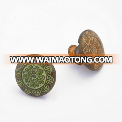 Personal Bronze Jeans Button Metal Shank Button Metal Denim Buttons for Garment